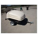 1997 Reace 4x6 Backpacker Motorcycle/Trike Travel Trailer