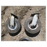 9" Caster Wheels & Tires