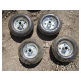 9" Caster Wheels & Tires