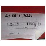 (100) 3/8"x3" Hilti Concrete Anchors