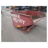 Self Dumping Dumpster 72"x66"x45"