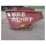 Self Dumping Dumpster 72"x66"x45"