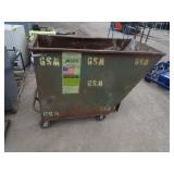 Rolling Garbage Dumpster 28"x58"x42"