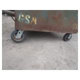 Rolling Garbage Dumpster 28"x58"x42"