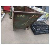 Rolling Garbage Dumpster 28"x58"x42"