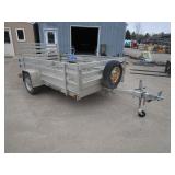 2006 Aluma 5x10 Utility Trailer