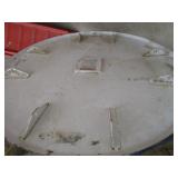 (2) 36" Concrete Screed Plates
