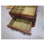 Display Case, Jewelry Box, Desk Lamp, Fondue Pot