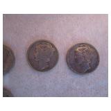 Liberty Silver Dimes