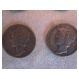 Liberty Silver Dimes