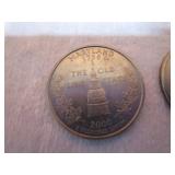 Collectible Dollar, Half Dollar, Quarters, Penny
