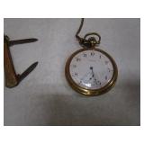 Pocket Watch w/Pocket Knife