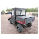 2019 Polaris Ranger 500 w/Cab & Snowplow
