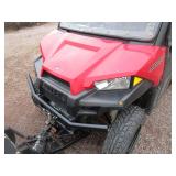 2019 Polaris Ranger 500 w/Cab & Snowplow