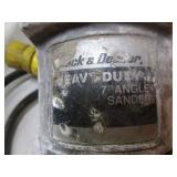 7" Angle Grinder & 7" Sander