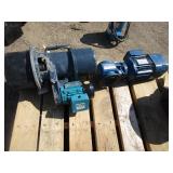Electric Motors w/Gearbox & Pump??