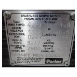 (New) Parker Servo Motors & Baldor Motor w/Gearbox