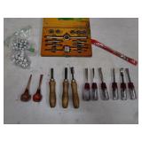Wood Carving Tools, Tap & Die Set, Magnetic Drain Plugs
