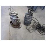 (2) Sump Pumps