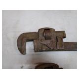 Pipe Wrenches & Crescent Wrench