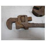 Pipe Wrenches & Crescent Wrench