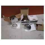 (2) Kohler 6" Shower Heads (1) Delta Shower Control