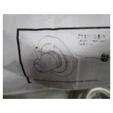 (2) Kohler 6" Shower Heads (1) Delta Shower Control