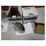 (2) Kohler 6" Shower Heads (1) Delta Shower Control