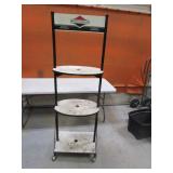 Briggs & Stratton Rolling Display Rack 22"x16"x70"