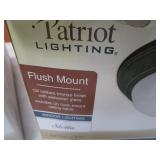 (2) 13" Light Fixtures