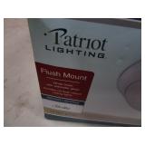 (2) 13" Light Fixtures