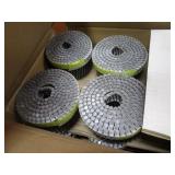 Box of Galvanized Coil Nails