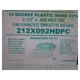 Box of Galvanized Coil Nails
