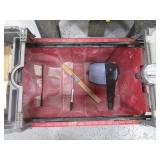 Rolling Toolbox & Sawhorses