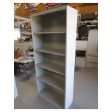 Tennsco Metal Bookshelf 35"x13"x78"