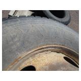 (4) 11R22.5 Semi Tires & Wheels