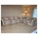 Retro Mid 80s Sectional Sofa