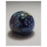 Josh Simpson Inhabited Planet Series Signed Paperweight