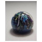 Josh Simpson Inhabited Planet Series Signed Paperweight