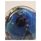 Josh Simpson Inhabited Planet Series Signed Paperweight