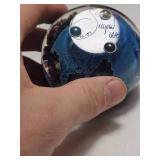 Josh Simpson Inhabited Planet Series Signed Paperweight