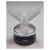 Crystal Franch Butterfly Paperweight