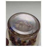 1930s Chinese Millefiori Footed Paperweight & Vintage Murano