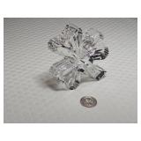 Waterford Crystal Shamrock Paperweight