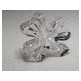 Waterford Crystal Shamrock Paperweight