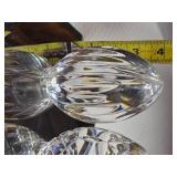 4 Inch Cystal Egg Pair