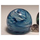 Elwood Studio & The Glasswoods Wicklow Art Glass Paperweights