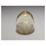 Multi Color Laval Bubble Egg Paperweight