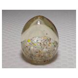 Multi Color Laval Bubble Egg Paperweight