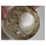 Multi Color Laval Bubble Egg Paperweight